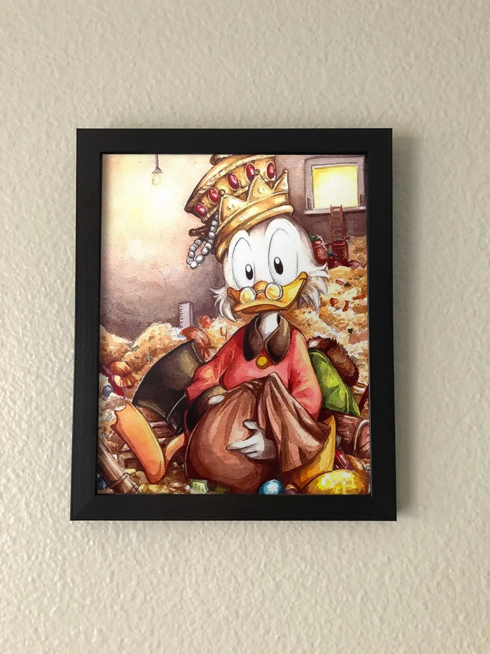 Scrooge McDuck Wall Art
